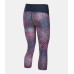 UNDER ARMOUR HG Armour Printed Capri, dámske 3/4