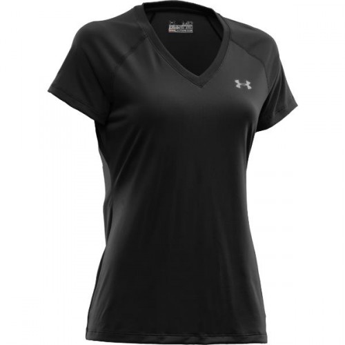 UNDER ARMOUR Tech short sleeve v-neck, dámske tričko